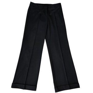 Mexx Black Cuffed Wide Leg Pants SZ 12